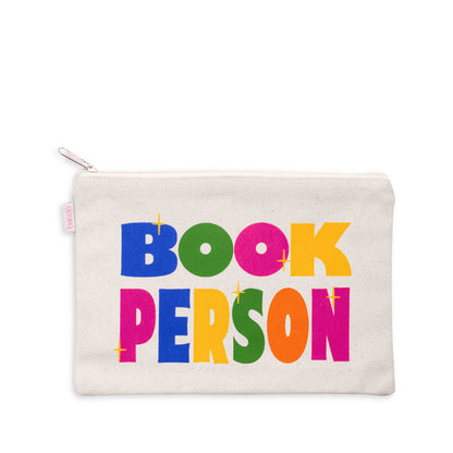 Canvas Pouch, Book Person