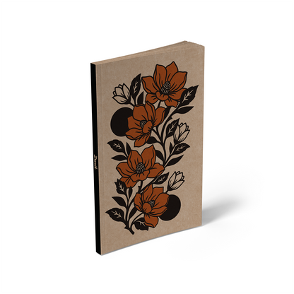 Magnolias Kraft Classic Layflat Notebook KLC2726KL