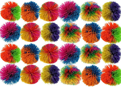 Bandy Ball Stretchy Stringy Balls for Kids 24-Unit Display