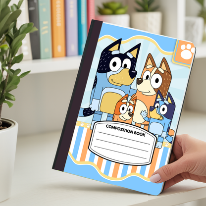 Bluey-Composition Notebook Cover