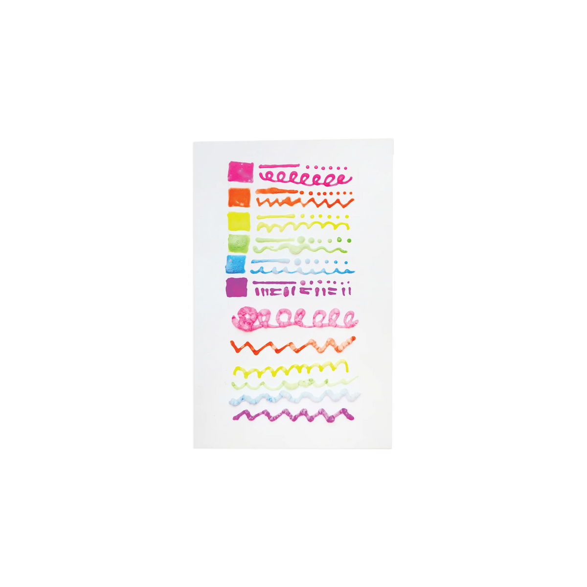 Magic Puffy Neon Pens - Set of 6