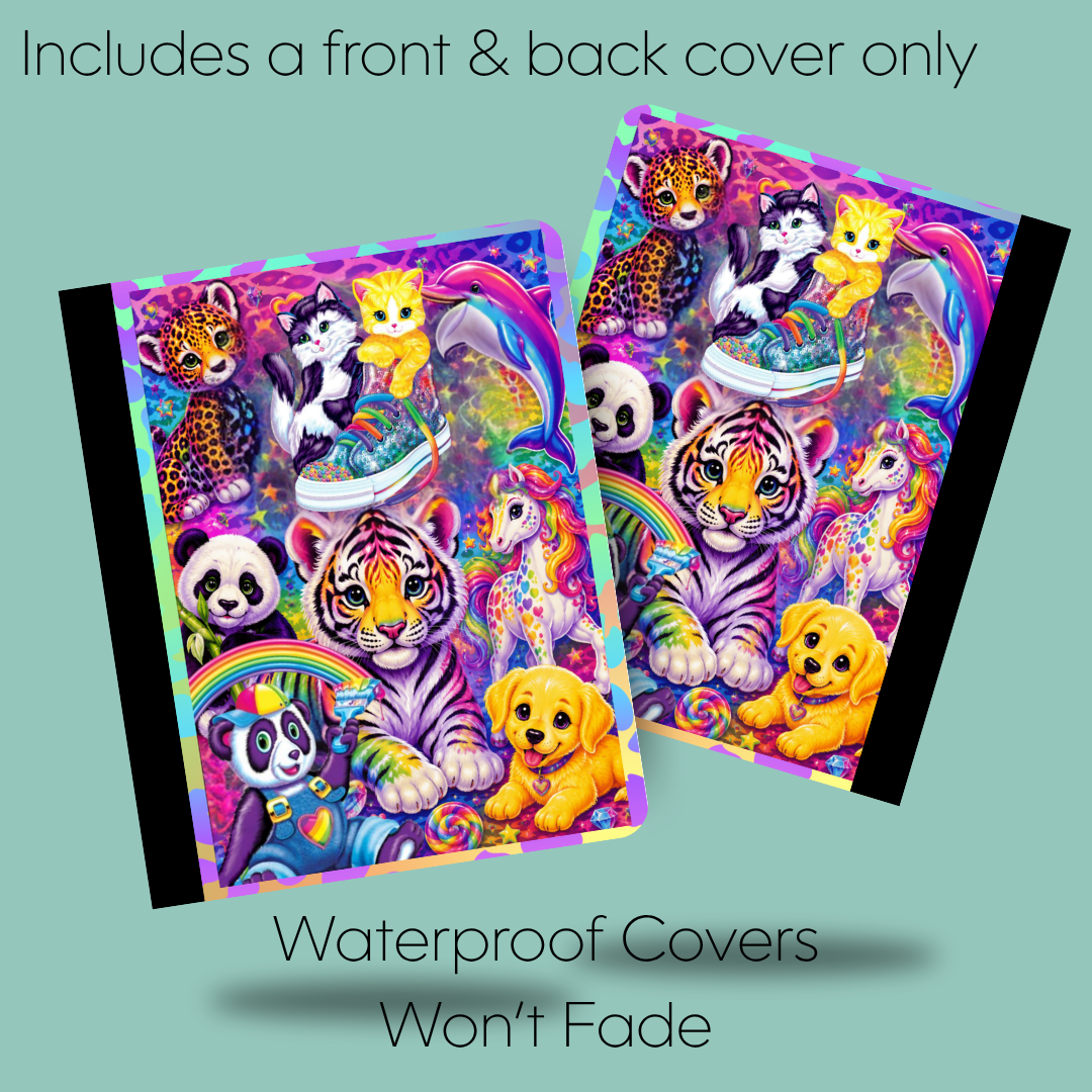 Neon Tiger-Mini Composition Notebook Cover