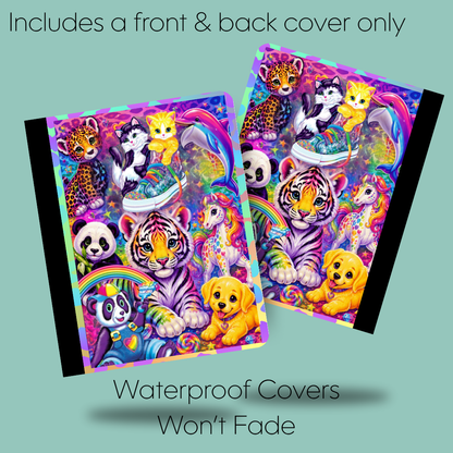 Neon Tiger-Mini Composition Notebook Cover