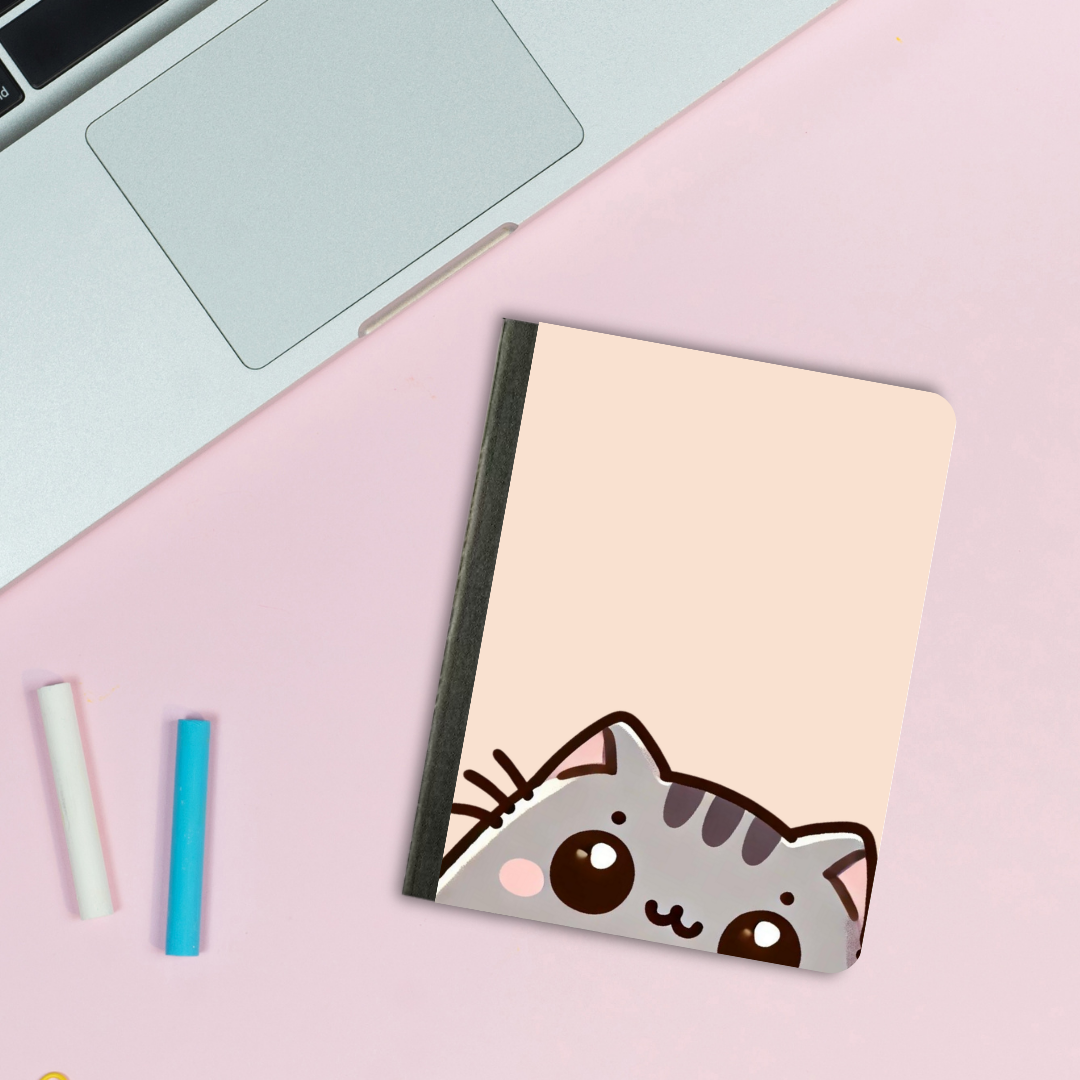 Kawaii Cat-Mini Composition Notebook Cover