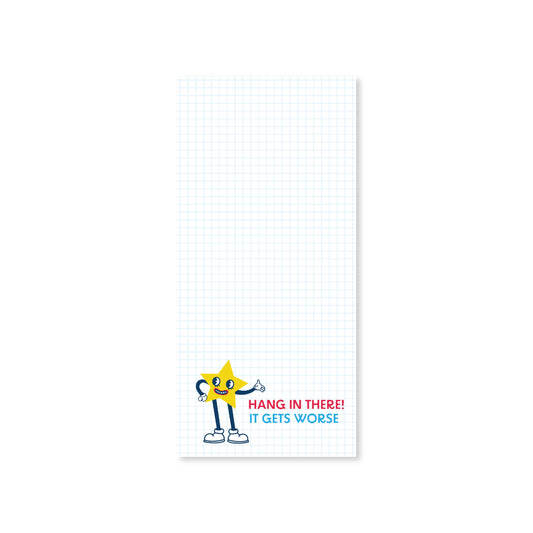 It Gets Worse - 50 Sheet List Pad