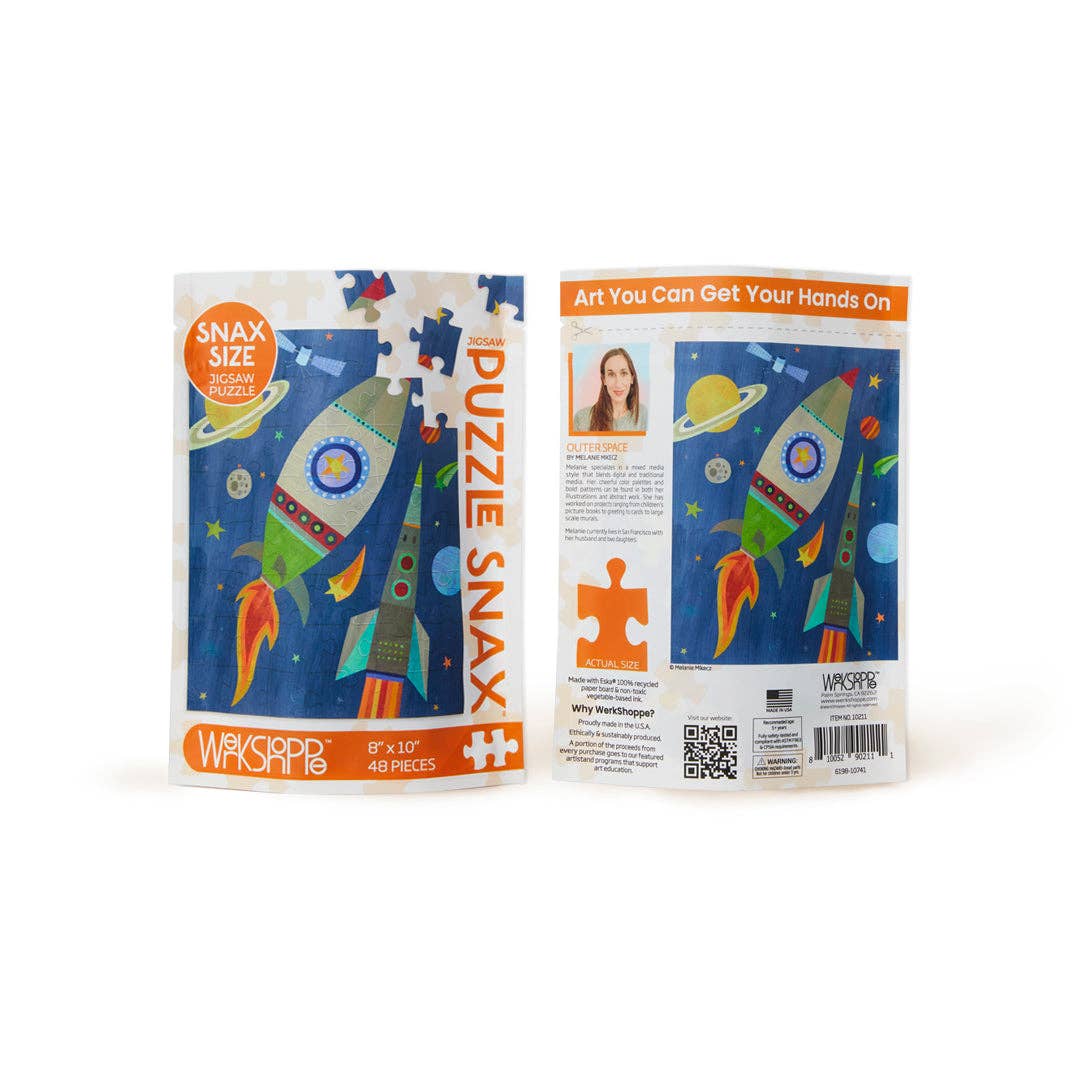 Outer Space 48 Piece Jigsaw Puzzle Snax