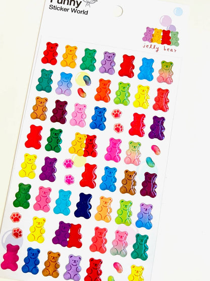 40282 GUMMY BEAR STICKERS