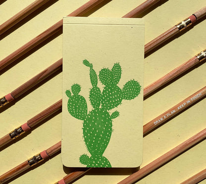 Prickly pear jotter notepad