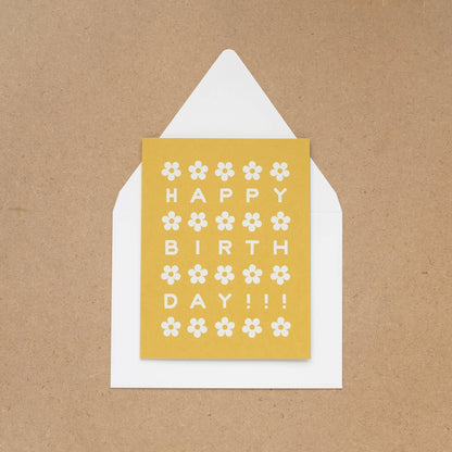 Birthday Daisies Card