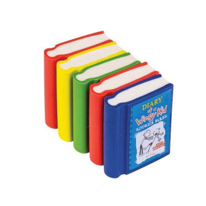 DIARY OF A WIMPY KID BOOK ERASERS     48/TUB