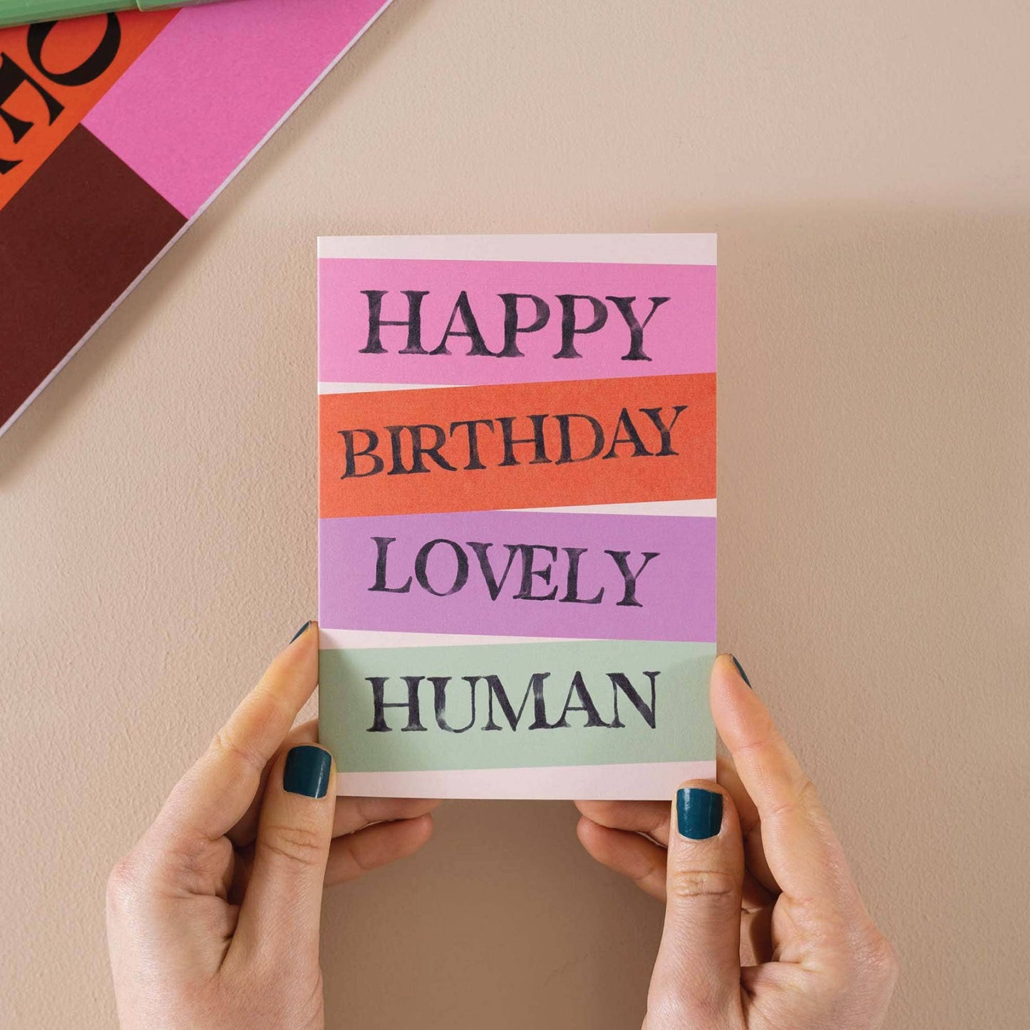 Lovely Human | Birthday Card | A6