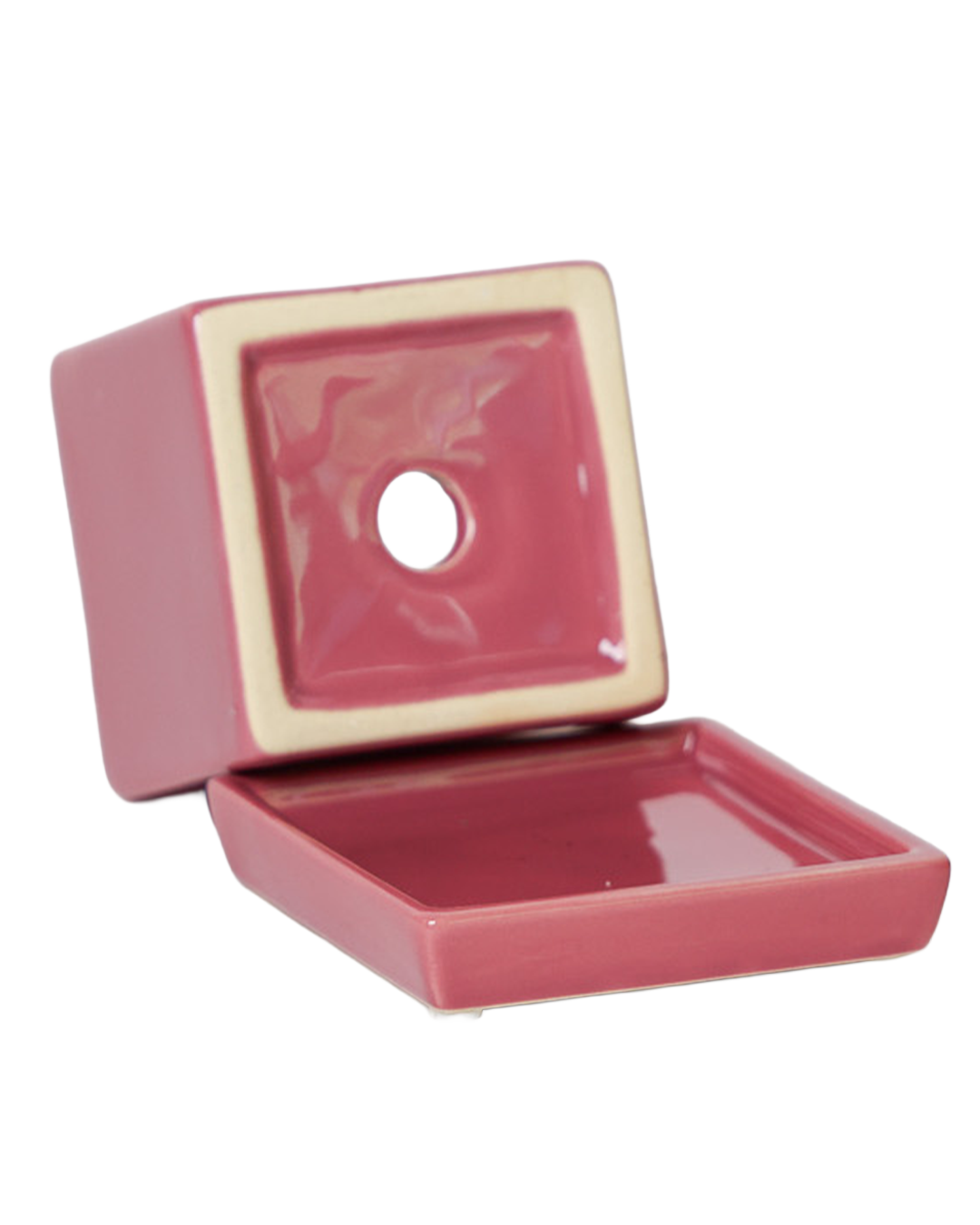Cube Pot With Saucer And Drainage Hole 60 Plus Colors