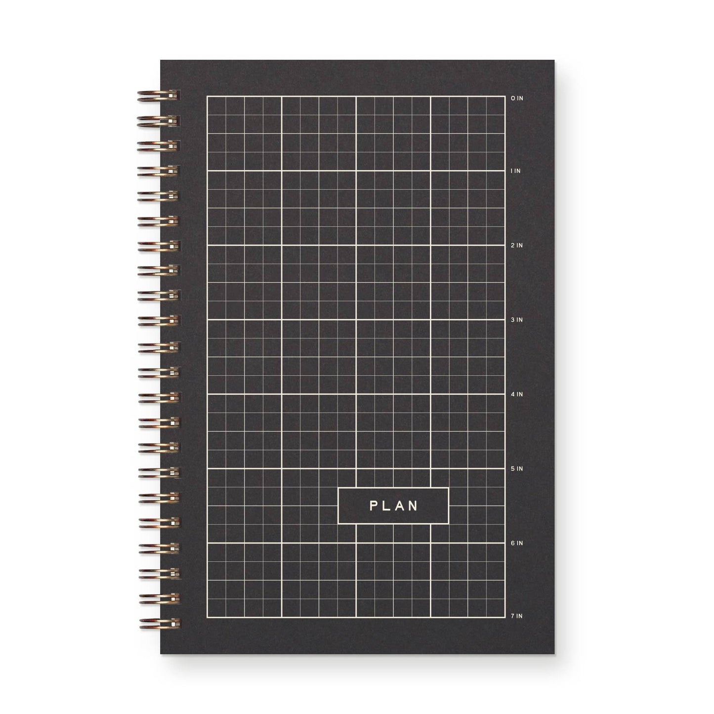 Ruler Grid Undated Weekly Planner Journal