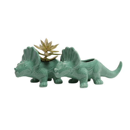 Dinosaur Ceramic Indoor Plant Pot Kits