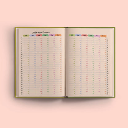 2026 Weekly Planner | Diary Agenda A5 | Sunbeam