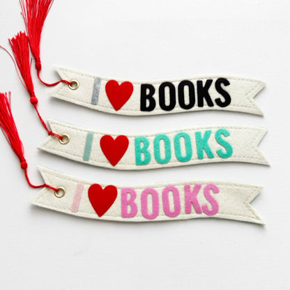 I Love Books Bookmark