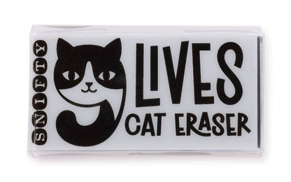 9 LIVES CAT ERASER DISPLAY OF 20