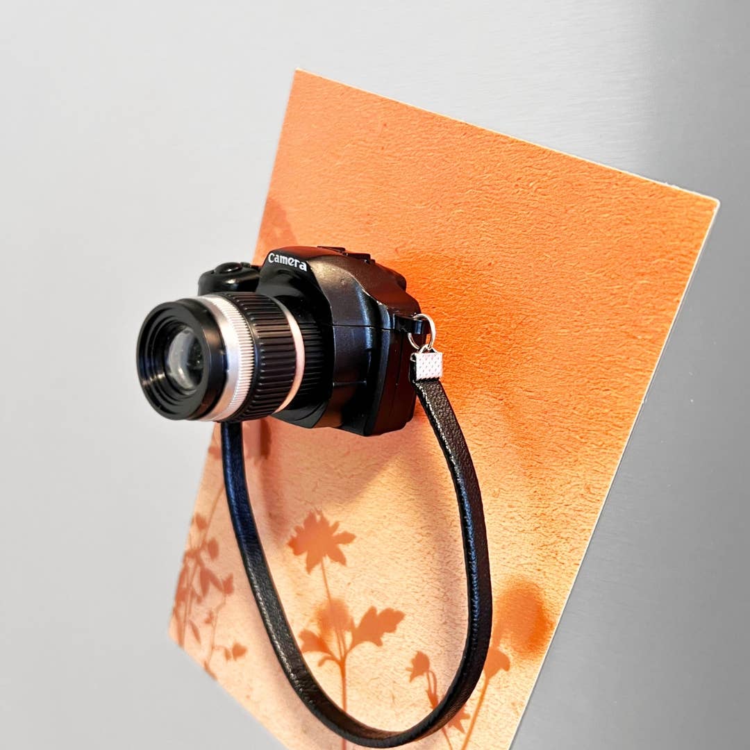 Retro Camera Fridge Magnet for Photographers & Retro Lovers