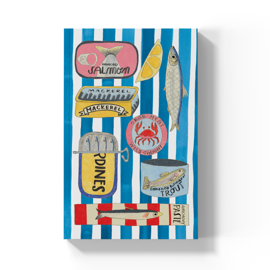 Tinned Fish Soft Touch Classic Layflat Notebook LFC2207L