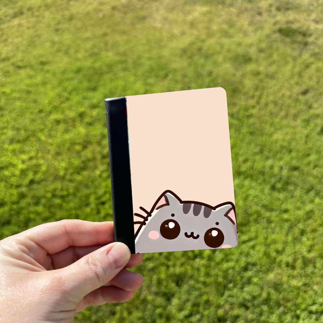 Kawaii Cat-Mini Composition Notebook Cover