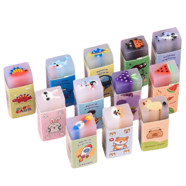 Kawaii Eraser Sticks