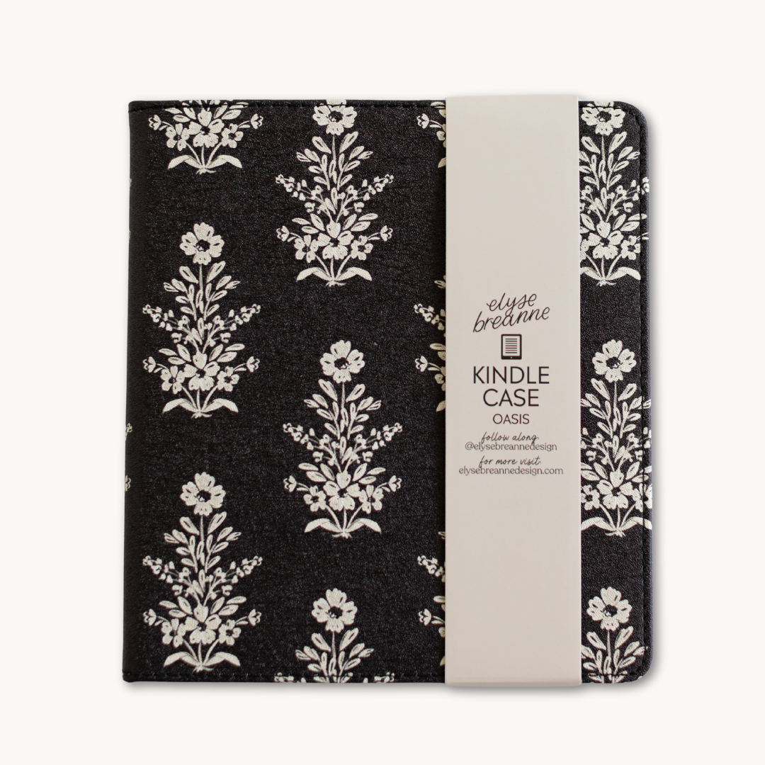 Midnight Damask Kindle Case | Bookish & Reading