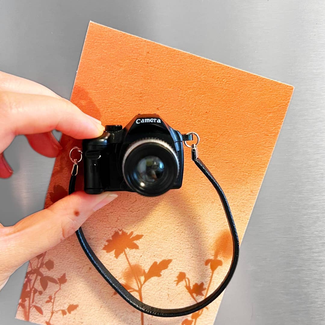 Retro Camera Fridge Magnet for Photographers & Retro Lovers