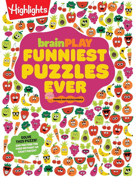 Highlights briainPLAY Funniest Puzzles Ever – Kids Book