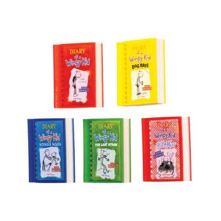 DIARY OF A WIMPY KID BOOK ERASERS     48/TUB