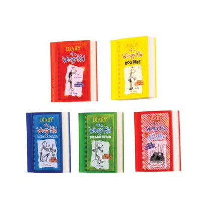 DIARY OF A WIMPY KID BOOK ERASERS     48/TUB