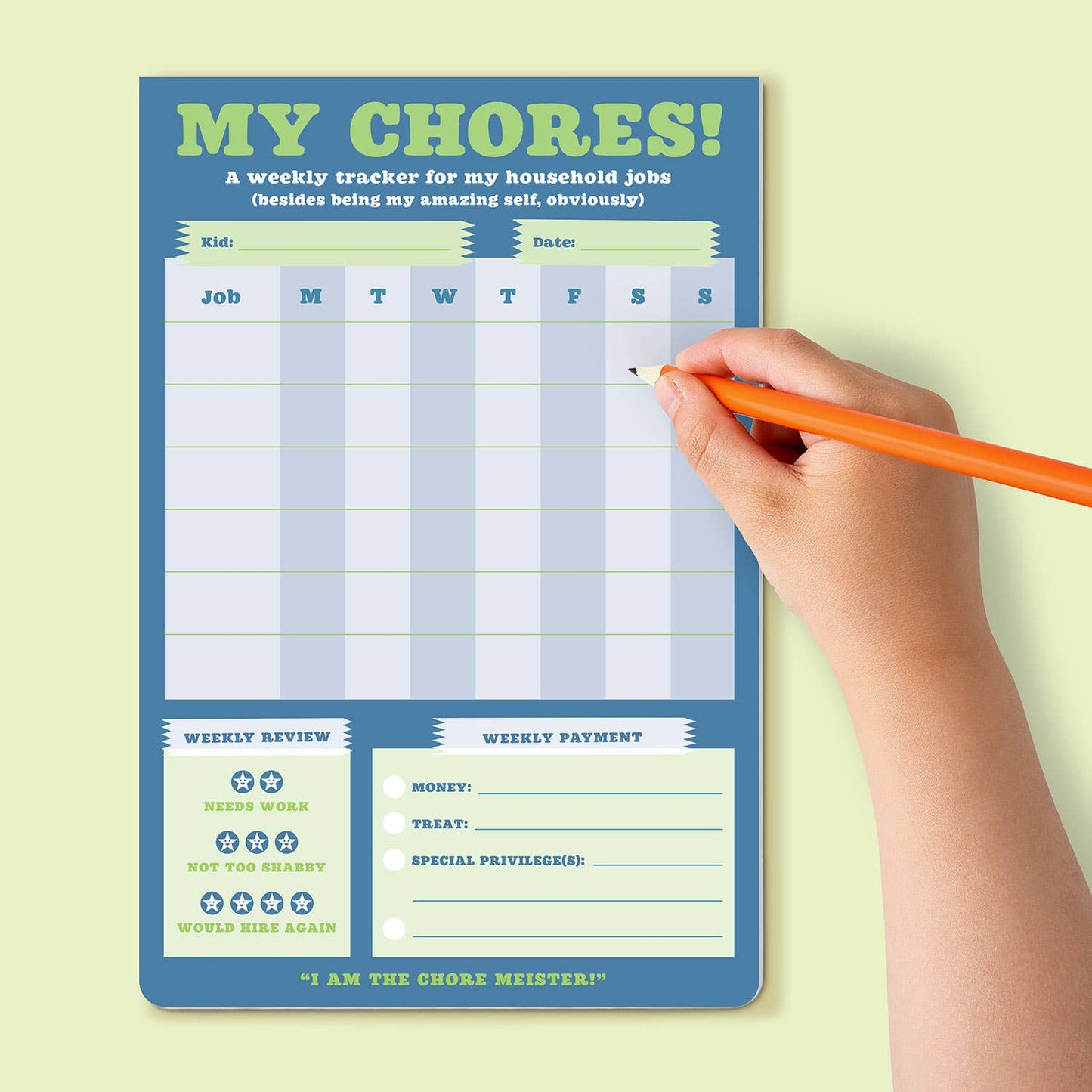 Knock Knock Kids - Chore Chart Can-Do Pads