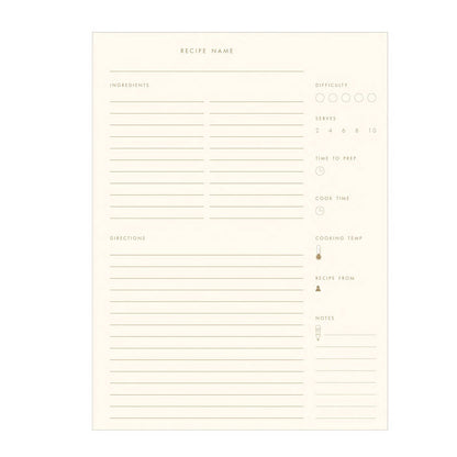 Fruit Grid Recipe Book