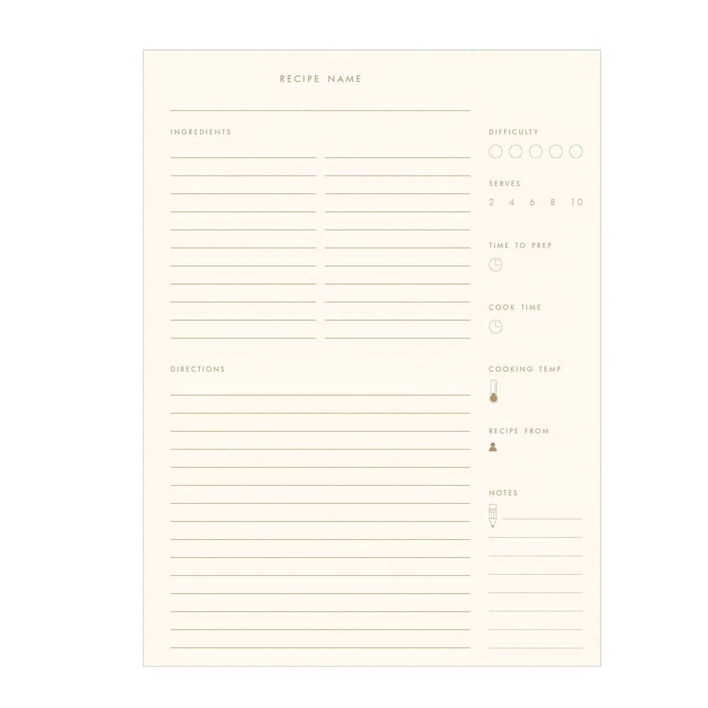 Butter Inspired Recipe Book