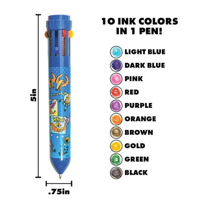 DOG MAN 10 COLOR PEN      12/TUB