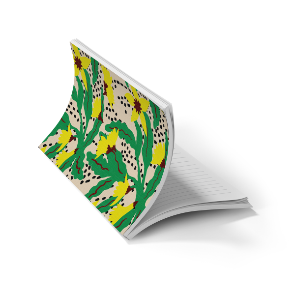 Daffodil Classic Layflat Notebook Journal LFC2371L