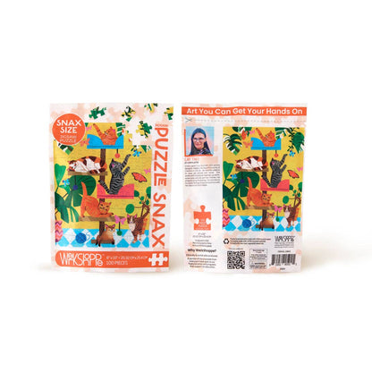 Cat Tree 100 Piece Puzzle Snax