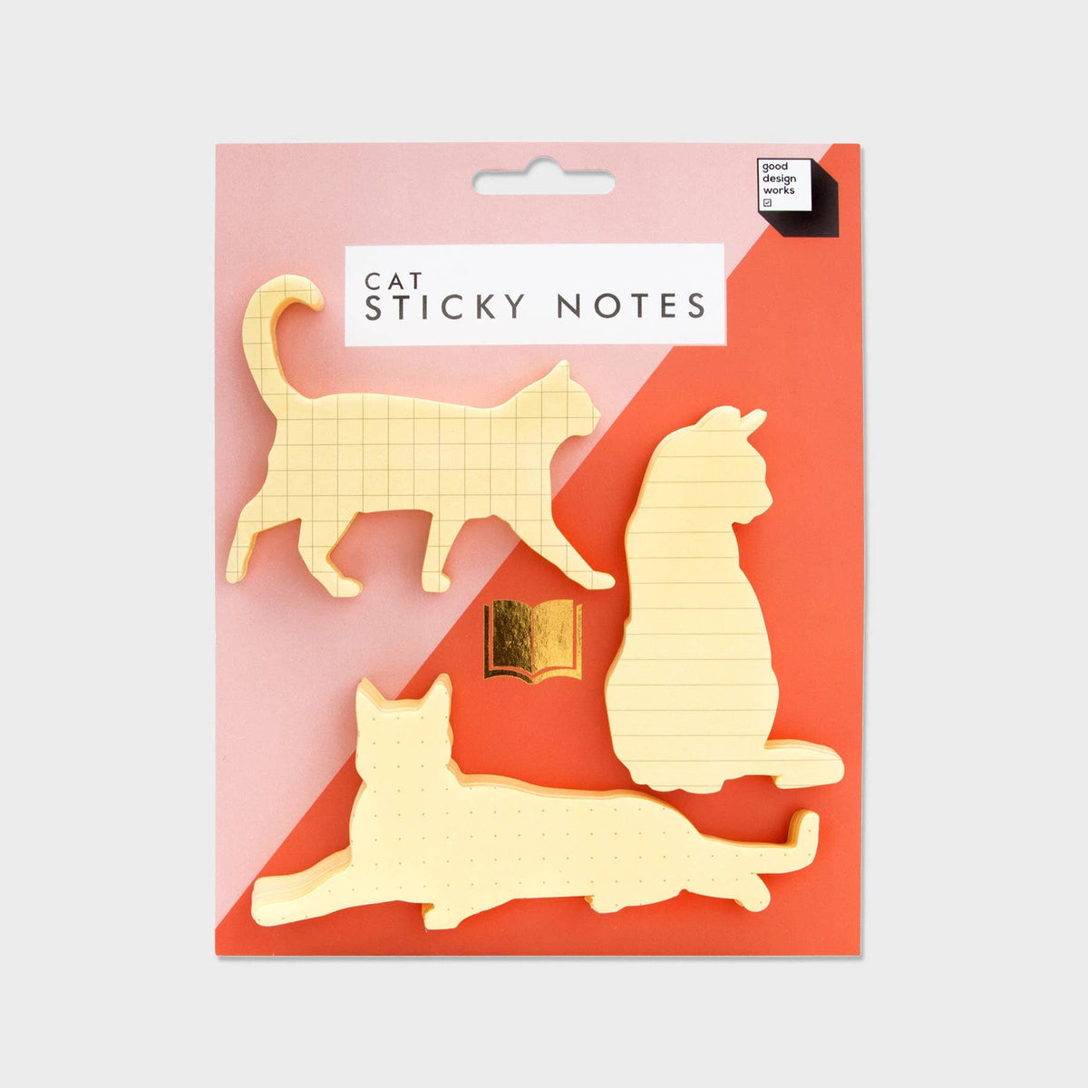 Cat Sticky Notes - Cute stationery for animal lovers