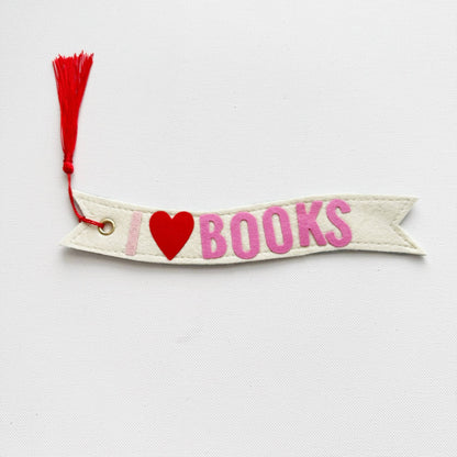 I Love Books Bookmark