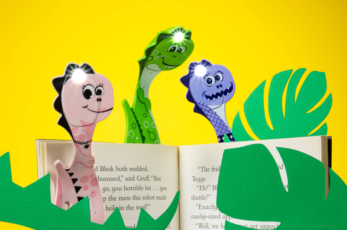 Flexilight Dinosaur - Booklight / Bookmark in one