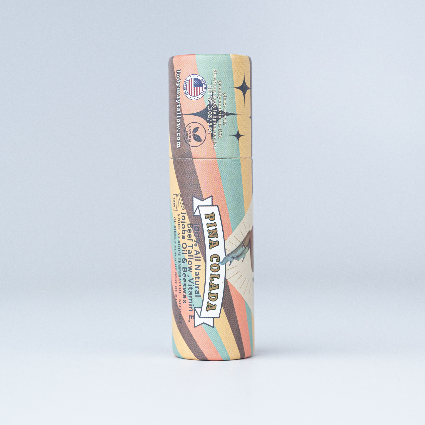 Tallow Lip Balm | Pure + Natural Hydration