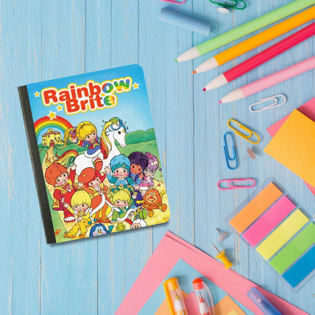 Rainbow & Friends-Mini Composition Notebook Cover
