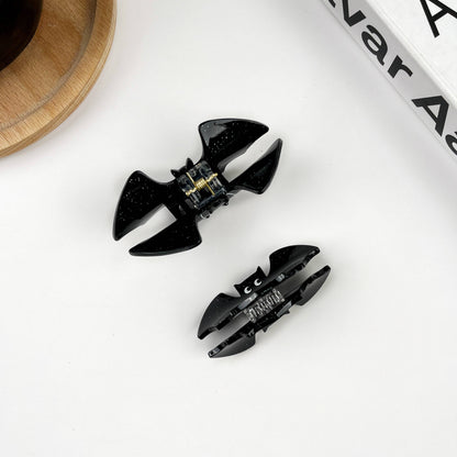 Black Bat Claw Clip,Halloween Hair Clip