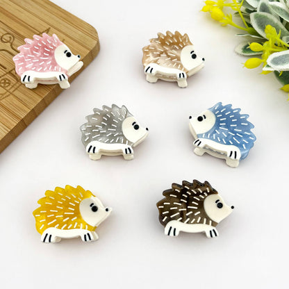 Mini Hedgehog Hair Claw Clip, Animal Hair Clip