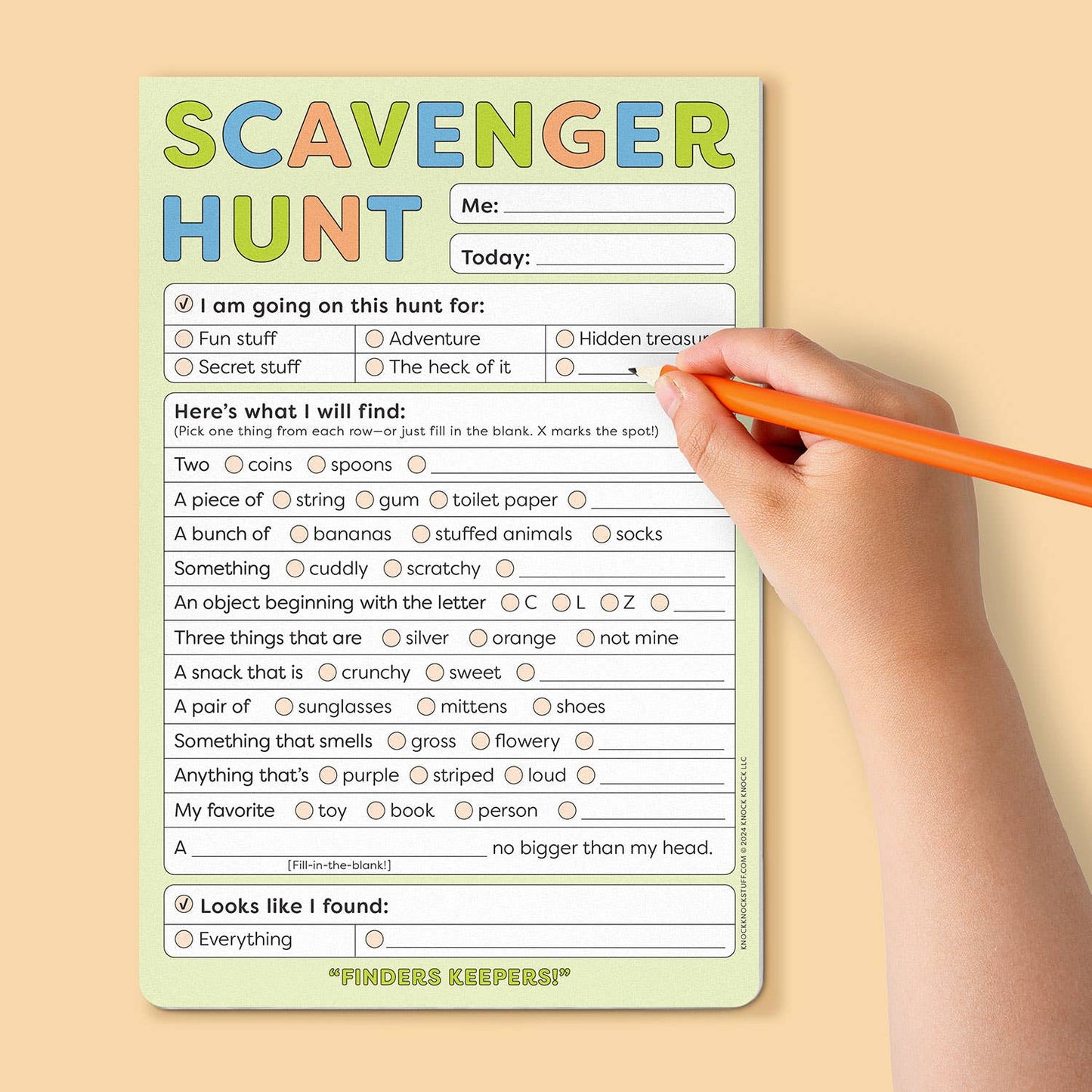 Knock Knock Kids - Scavenger Hunt Playtime Pads