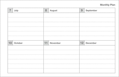 Dayfree Weekly Schedule