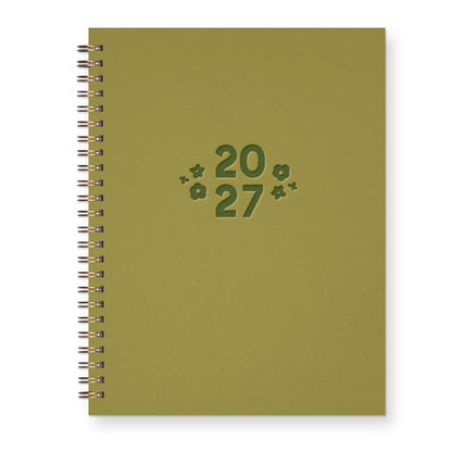 2027 Floral Bunch Dated Planner : Calendar Year