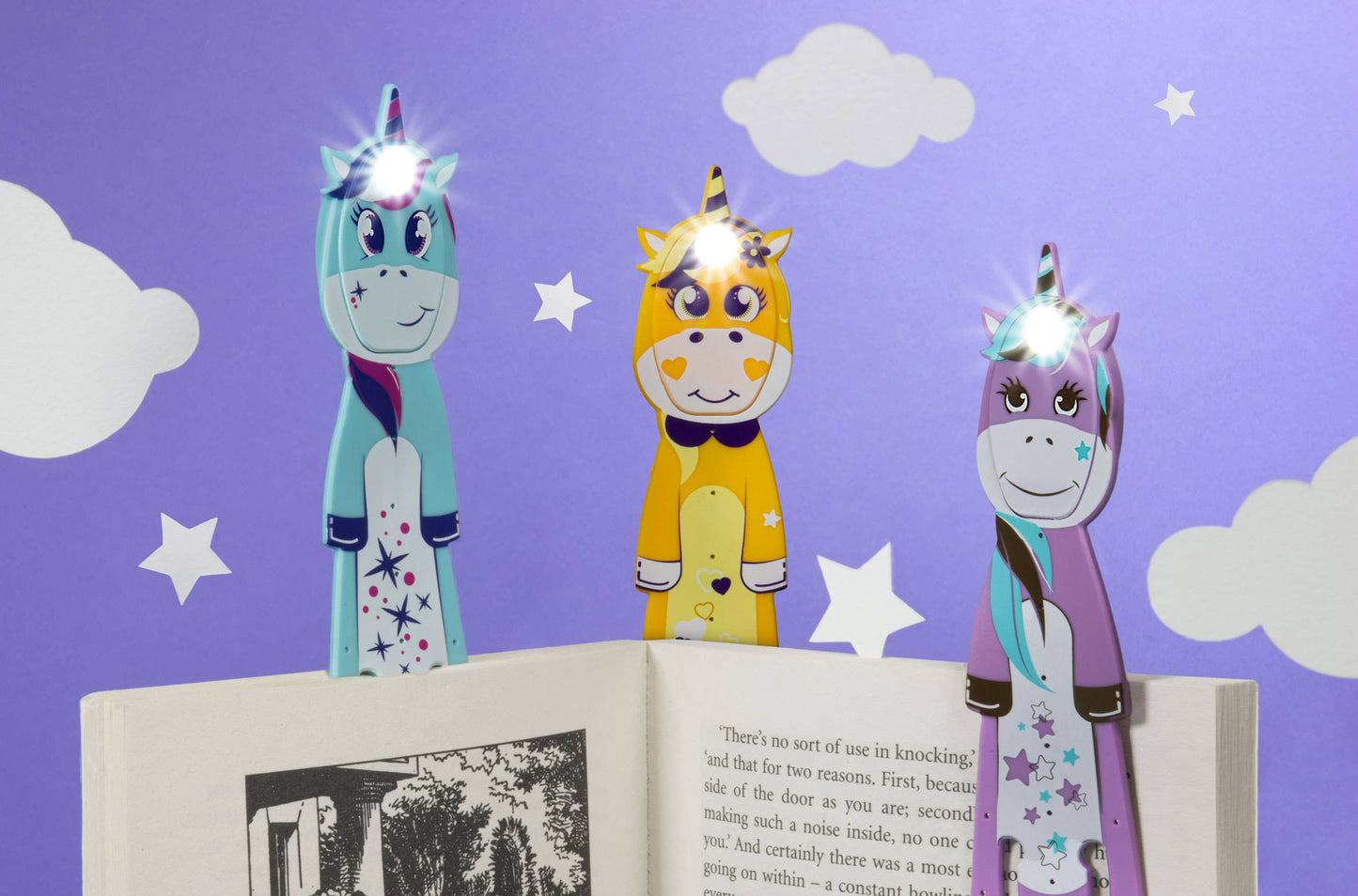 Flexilight Unicorn BookLight / Bookmark in one