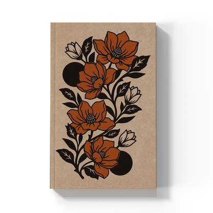 Magnolias Kraft Classic Layflat Notebook KLC2726KL
