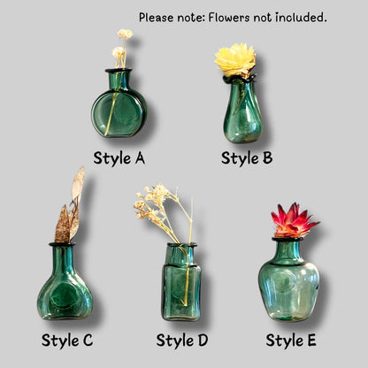 Mini Glass Vase Magnet, Home&Kitchen Decor, Pet Keepsake