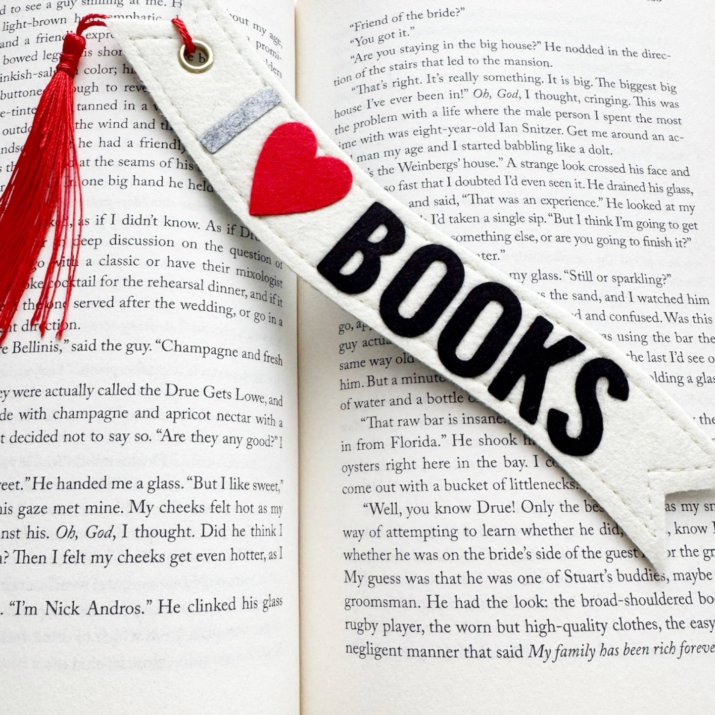 I Love Books Bookmark